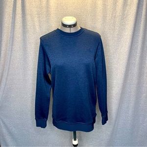 UA Under Armour long sleeve fleece sweater navy cold gear